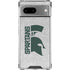 Michigan State University Spartans Half Logo Google Pixel 8a Clear Case